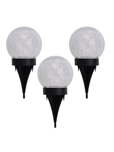 Näve Светодиодный солнечный светильник "CRACKLE" белого цвета - (Д)12 см x (Ш)12 см x (В)16 см