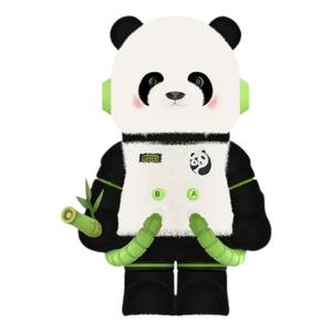 Фигурка Pop Mart Mega Space Molly Panda 400%