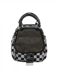 Наплечная сумка myMo ROCKS, цвет black white