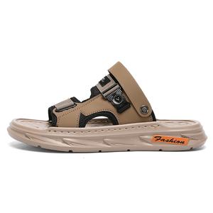 Shiozawa Пляжные сандалии мужские черные серые хаки, цвет Khaki