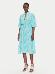 Платье на каждый день стандартный крой FS25SD2009W422J3 Fracomina, голубой