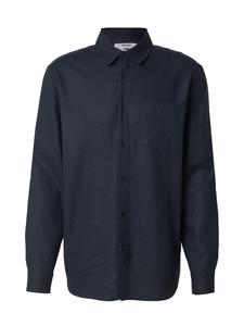 Рубашка на пуговицах классического кроя DAN FOX APPAREL Taha, темно-синий