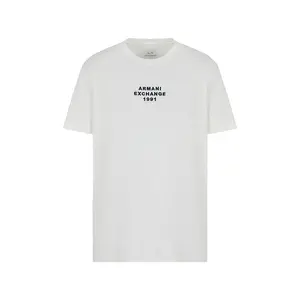 Футболка с коротким рукавом Armani Exchange XM000540A_F10362U, белый