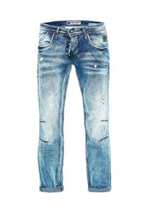 Джинсы с крутой стиркой RUSTY NEAL, цвет Hell Blau