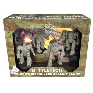 Миниатюра BattleTech: Snords Irregulars Assault Lance - Miniature Force Pack