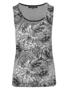 Топ KOROSHI GURTBAND, белый