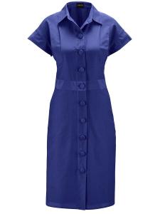 Платье-рубашка MADELEINE, Royal Blue