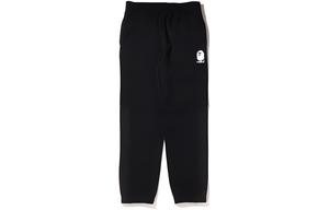 Bape Double Knit Ape Head Slim Sweat Pants A BATHING APE, черный