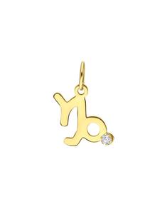 Кулон из золота 375 пробы "Созвездие Козерога" Lucardi