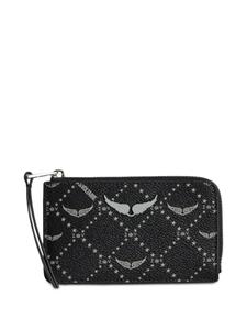Держатель для карт с монограммой Zadig&Voltaire, черный