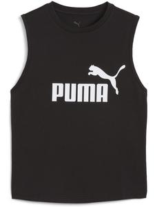 Puma Спортивная футболка "ESS No.1 Logo Slim Tank" черного цвета