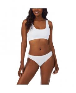 Женский бесшовный бюстгальтер без косточек из хлопка Cabana, G5350 On Gossamer, белый