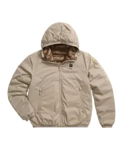 Двусторонняя термосварная куртка Дональда Blauer, бежевый