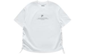 Футболка с рукавом дроп-шилдер женская стандартная белая FILA FUSION