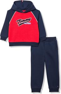 Комплект из 2-х флисовых брюк для мальчиков Tommy Hilfiger, Tommy Red/Navy Blazer