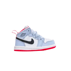 Кроссовки Air Jordan Air Jordan 1 Mid TD 'Half Blue', синий