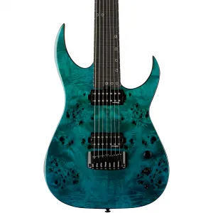 Электрогитара Schecter Guitar Research KM-7 MK-III Artist 7-струнная с звукоснимателями Lungren, Lagoon Fade