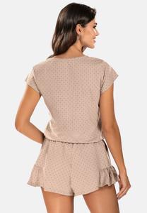 Пижамный комплект SET Vivisence, бежевый