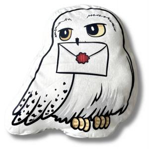 Мягкая подушка MTOnlinehandel Harry Potter Eule Hedwig, белый - текстиль - 36 х 40 х 4 см