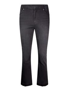 Расклешенные джинсы SikSilk, Black Denim