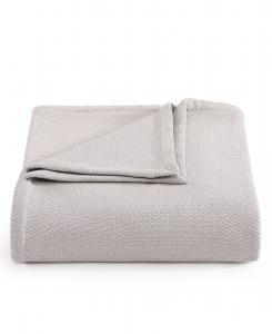 Однотонное хлопковое одеяло пике, размер Twin Tommy Hilfiger, Rocky Gray