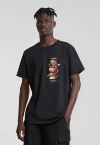 Футболка с принтом в виде бургера Mister Tee, Black