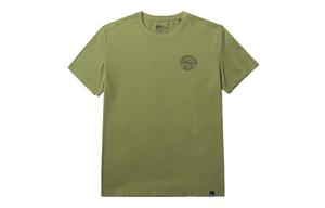 Футболки Unisex с круглым вырезом, умеренно прямого кроя JACK WOLFSKIN, deep avocado зеленый/4153