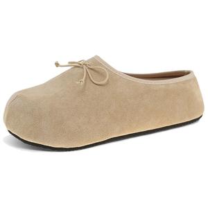 WENPU Женские закрытые тапочки экрю, цвет Ecru