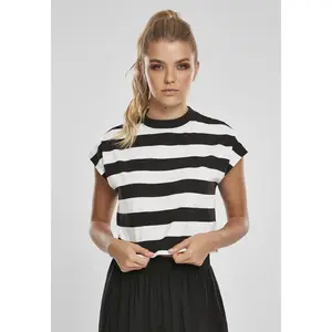 Футболка с коротким рукавом Urban Classics Stripe Short, черный