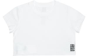 Футболка женская Chrome Hearts короткая, белый