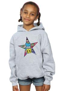 Толстовка с логотипом Teen Titans Go Star DC Comics, серый