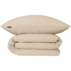 Постельное белье Schiesser «Laura из хлопковой ткани в нежных тонах», MADE IN GREEN от OEKO-TEX, цвет Helltaupe