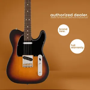 Fender | American Performer | Электрогитара Telecaster из сосны | Двухцветный солнечный взрыв
