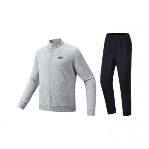 Anta Мужская повседневная спортивная одежда, серо-черная