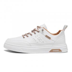 GAISIMA Мужские низкие скейтерские кеды бежевые, цвет Beige