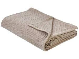Покрывало Beliani RAGALA, 200x1x220 см цвет beige/taupe