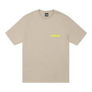 Наборная футболка Stussy цвета хаки