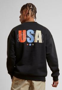 Толстовка STARTER USA CREW NECK, черный