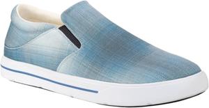 Мужские слипоны PENDLETON с круглым носком - 100 хлопковый канвас с биоразлагаемой подошвой и мягкой стелькой, бирюзовый