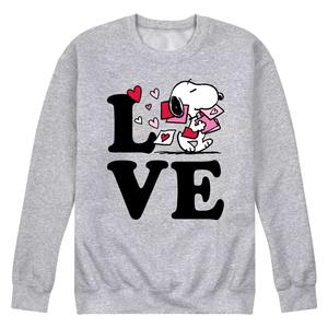 Мужской свитшот Peanuts Love Snoopy Licensed Character