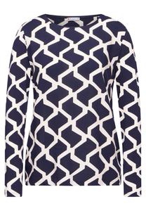 Лонгслив STREET ONE Shirt, черный