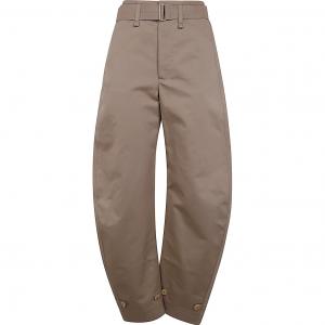 Брюки с поясом и сужающимися штанинами Lemaire, бежевый желтый