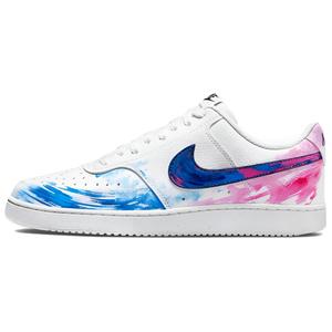 Кроссовки для скейтбординга court vision 1 hurricane messenger мужские, устойчивые к истиранию, низкие, белый Nike, синий/розовый/белый