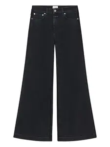 Джинсы с нашивкой-логотипом Closed, черный