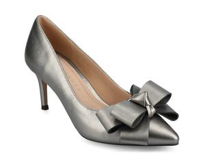 Туфли Journee Crystol Pump, Pewter Synthetic