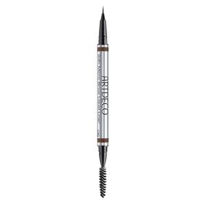 Карандаш для бровей 24h micro brow liquid liner Artdeco, 06 - dark brown, объем 0.3 мл