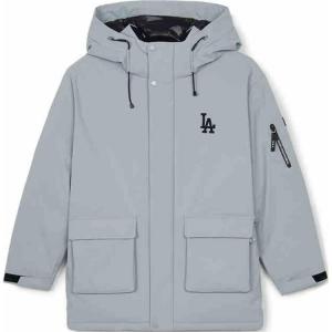 Куртка Los Angeles Dodgers Down унисекс светло-серый Mlb