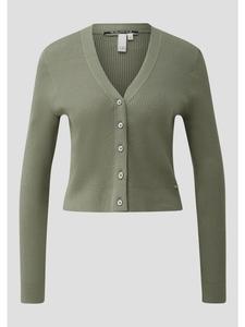 QS Кардиган цвета 7927_оливково-зеленый