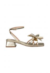 Сандалии ANCHO Y CIERRE CON HEBILLA Alma Blue, золотой