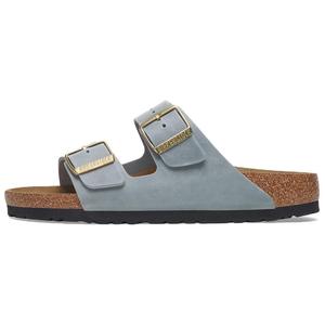 Сандалии Arizona Slides Women's Birkenstock, Lime Gray